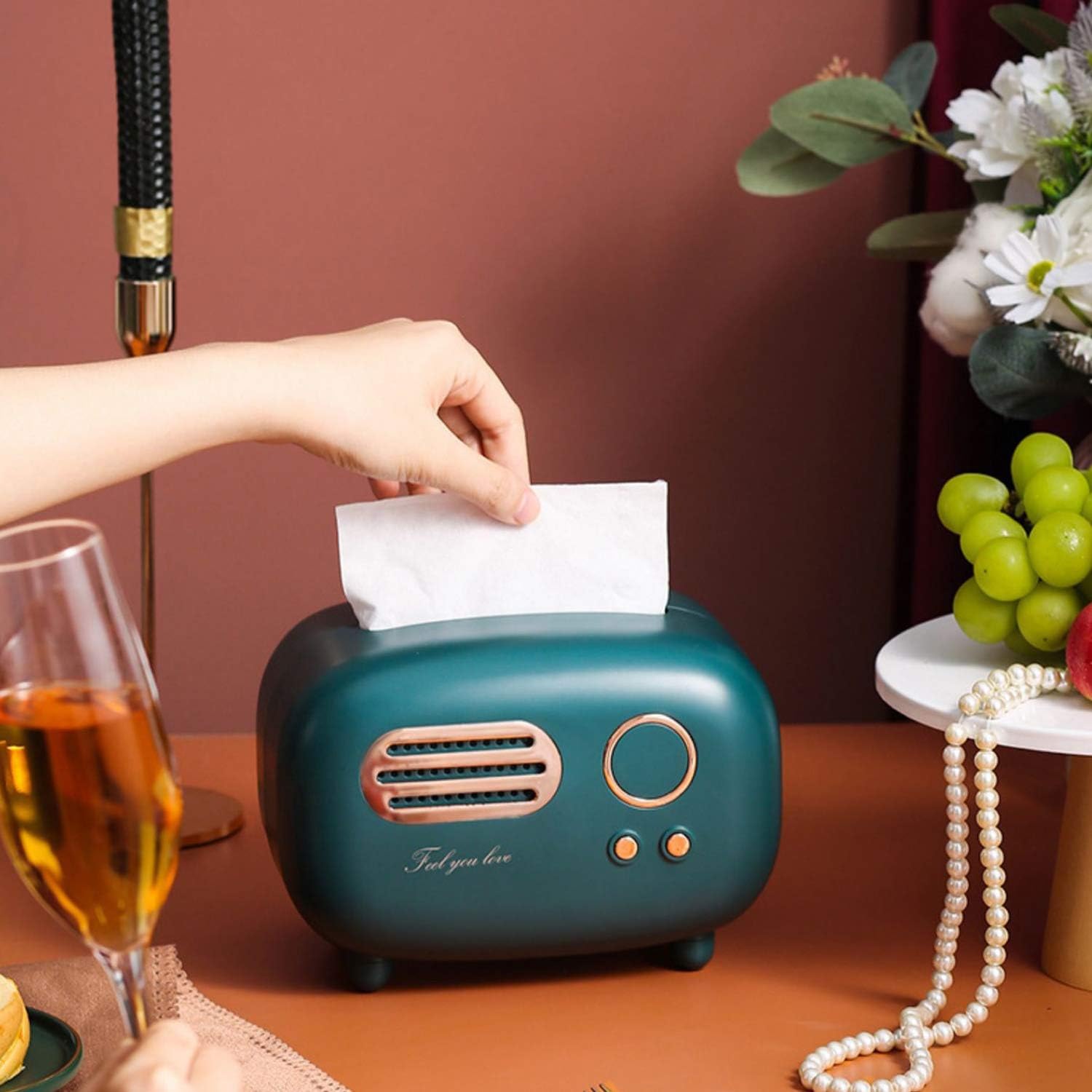 Tissue Cover Box, Bathroom Vanity Countertops, Cute Tissue Box for Bedroom & Bathroom Tissue Cover Box, Bathroom Vanity Countertops, Cute Tissue Box for Bedroom & Bathroom